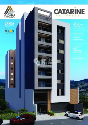 Apartamento com 3 Quartos, Suíte e 2 Vagas à Venda  Santa Catarina, Juiz de Fora/MG