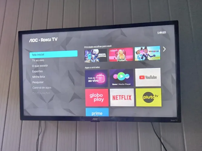 TV smart 32 polegadas com documento
