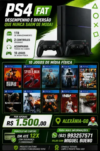PS4 FAT 1Tb