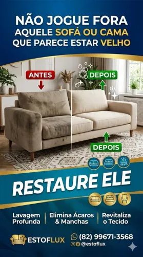 Limpeza de sofá/colchão