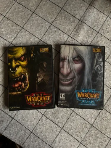 Jogos para PC Warcraft Reign of Chaos e The Frozen Throne
