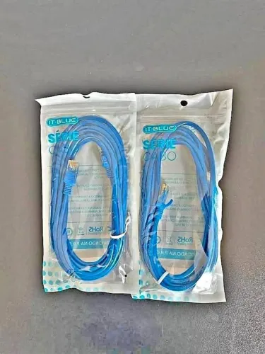 Cabo de Rede RJ45 3 Metros Novo Faço entrega