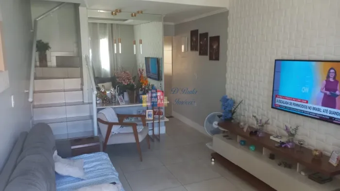 Casa em Condomínio à Venda em Jandira-SP - 2 Quartos, 2 Salas, 2 Banheiros, 2 Vagas de Gar