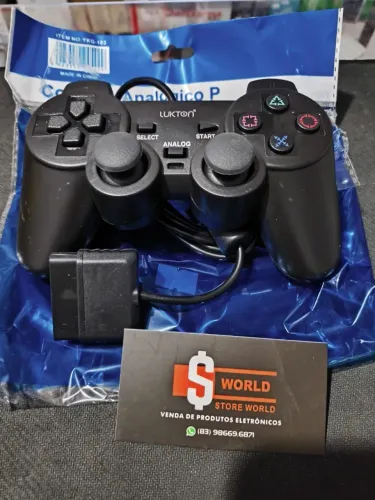 Controle com Fio para Playstation 2 - Loja Store World