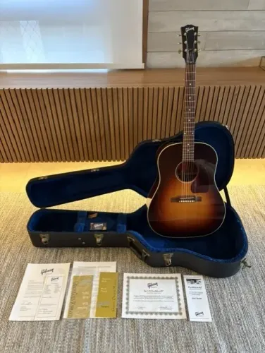violão gibson custom shop J-45 adirondack pure voice a3