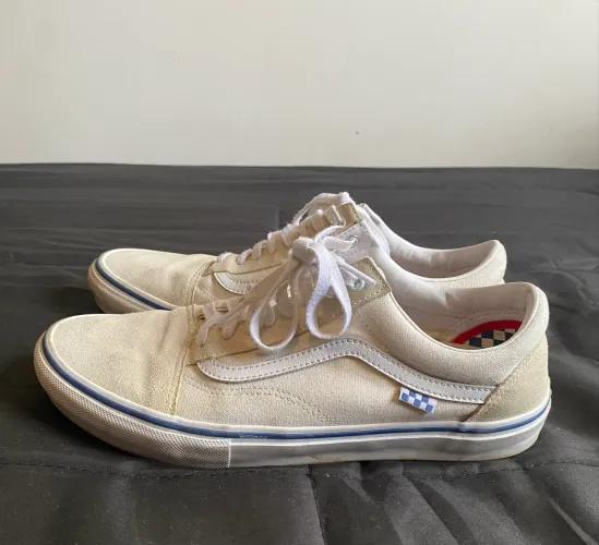 Tênis vans old school bege