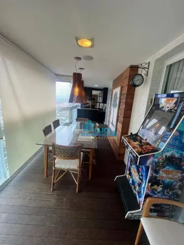 APARTAMENTO - LOCAÇÃO - 3 SUÍTES - MOBILIADO - EMBARÉ - SANTOS/SP (AP8491)