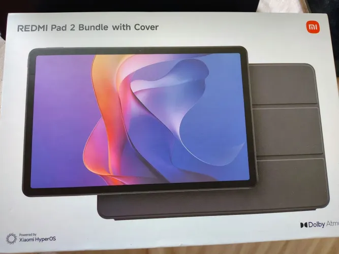 Tablet Redmi Pad 2 256GB Bundle (kit com capa original)