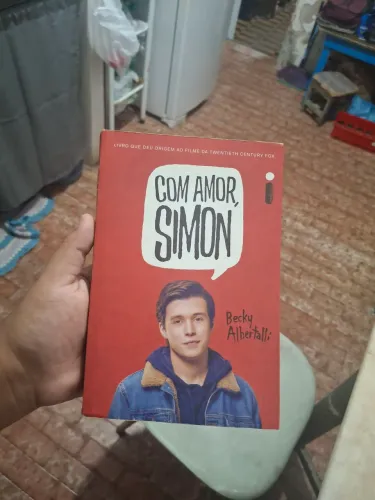 Com amor, Simon - Livro