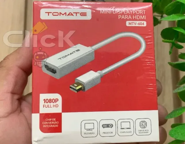 Adaptador Mini Displayport Para Hdmi Fêmea Tomate Mtv-604