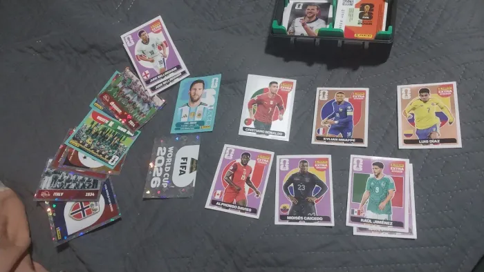 Figurinhas extra da copa 2026