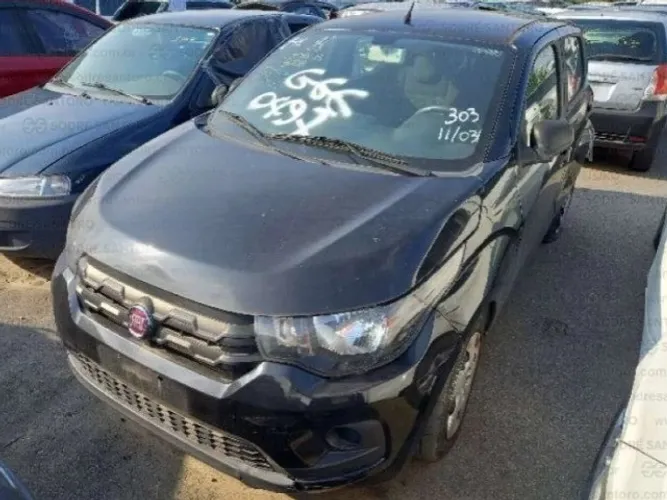 Fiat Mobi Like 2018 2019 Sucata Somente Para Retirada de Peças