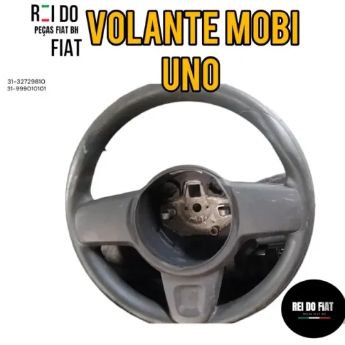 volante mobi novo uno com air bag