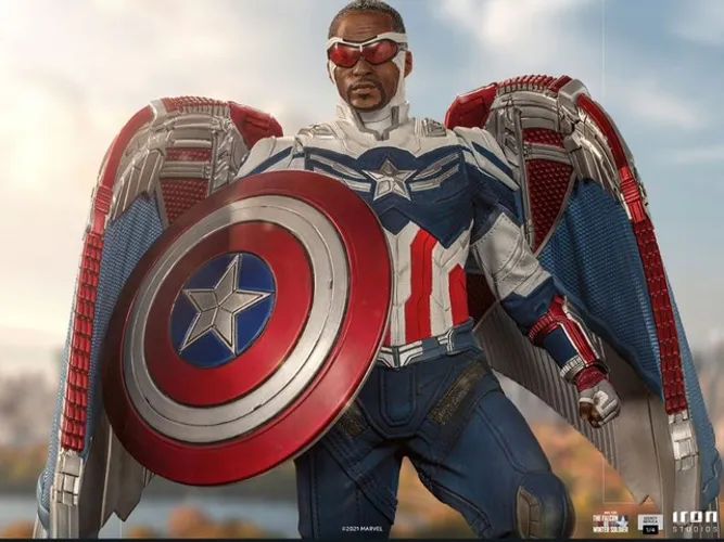 Captain America Sam Wilson Legacy Iron Studios Complete Edition