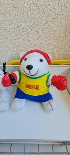 Urso Lutador de Boxe  Coca-Cola