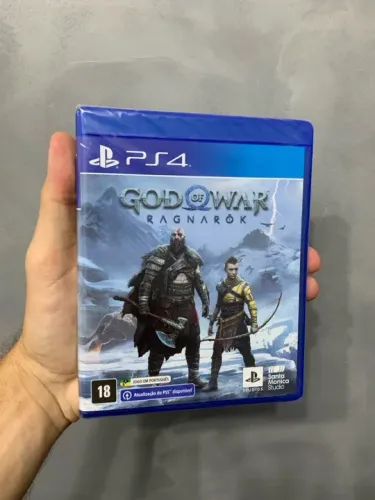 God of War Ragnarök PS4 - Novo e lacrado