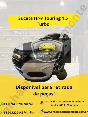 Sucata Hr-v Touring 1.5 Turbo