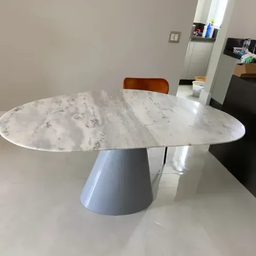 Mesa organica nova de fábrica