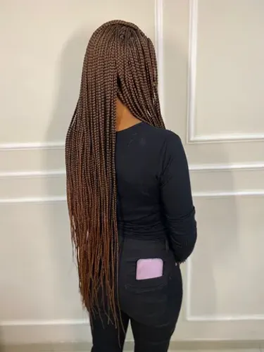 full lace box braids