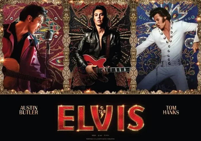 Pôster Gigante - Elvis - O Filme (59 Cm X 84 Cm)