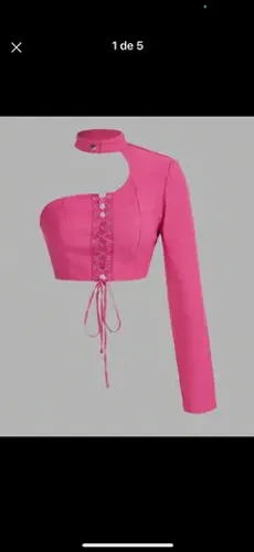 Cropped rosa P