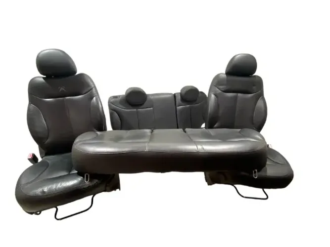 Jogo De Banco Citroen C3 2003 A 2012 Couro Original