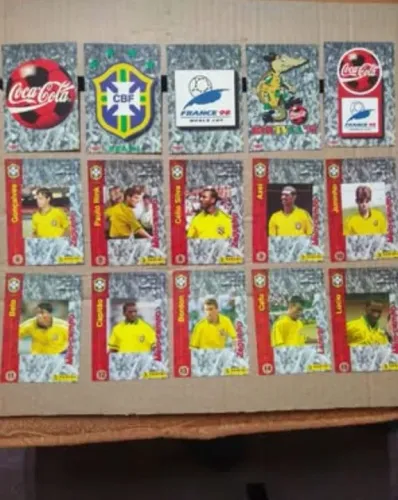 Futcards Seleção Brasileira 1997 Coca cola