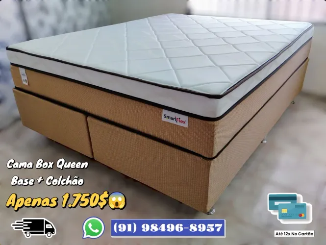 CAMA QUEEN SMART FLEX TOP DE LINHA