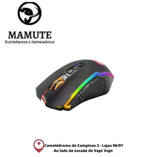 Redragon Mouse Gamer Ranger lite Preto 