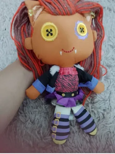 Boneca de pano Monster Clawdeen