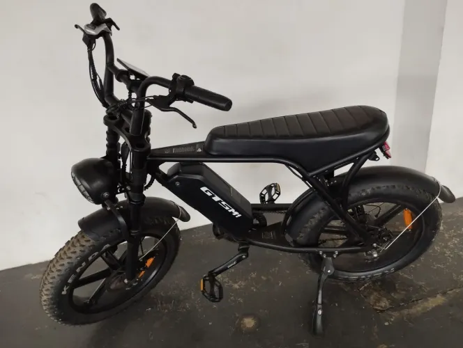 Bicicleta Elétrica GTSM1 - Motor 750W, até 32km/h, 2 baterias (até 80km de autonomia)