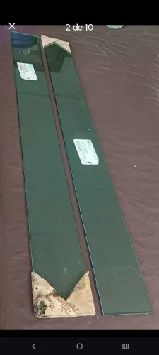 Dois vidros de para sua parede 1,09× 11,5 de largura