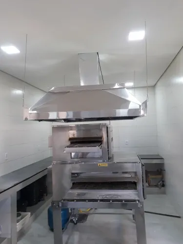 Coifas em aço inox sob medida