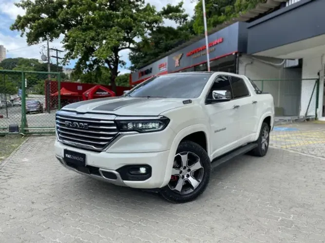 RAM RAMPAGE LARAMIE Hurr 4 2.0 4X4 Aut 2023/2024 SÓ 23 MIL KM R$183.990 VIA1 SEMINOVOS