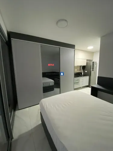 Stúdio 100% MOBILIADO - LOCAÇÃO - 29m² - TODO MOBILIADO - Lindissimo - Lazer completo - Co