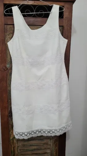 Vestido branco Folic