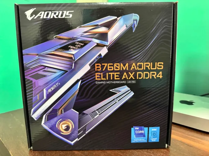 KIT B760M Aorus Elite AX DDR4 + 32gb Ram