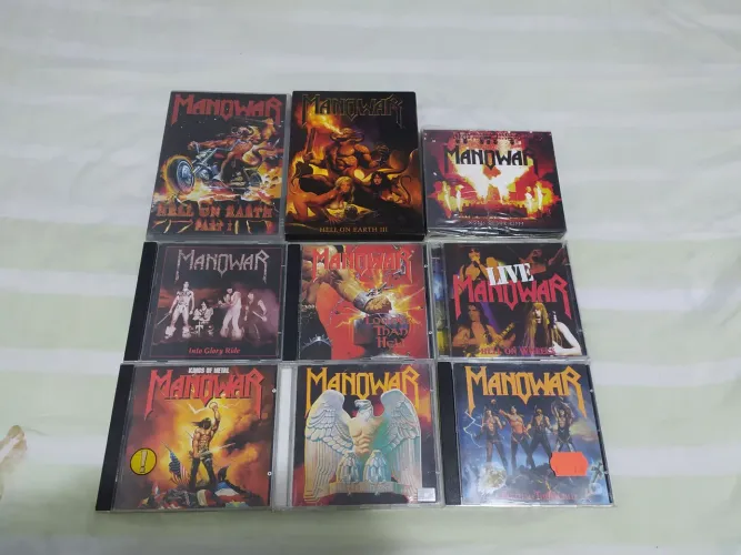 Cd e Dvd Manowar 