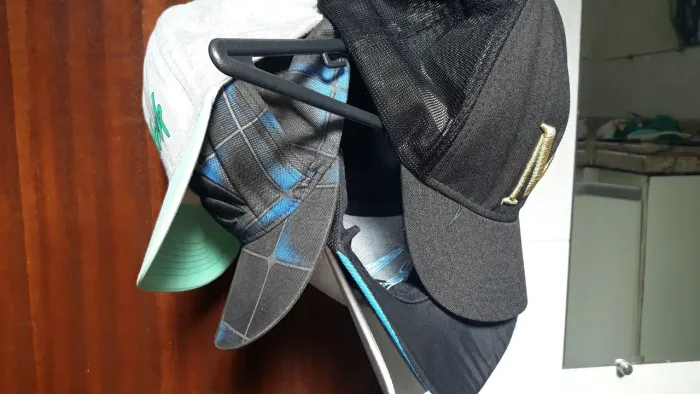 KIT 5 bonés para trabalhar - ótimo estado - lavados - bordados - originais e semi original