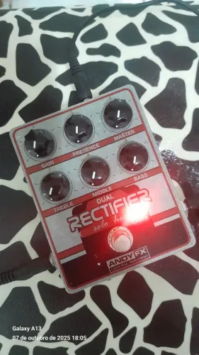 ** ANDY FX DUAL RECTIFIER. " TROCO ".