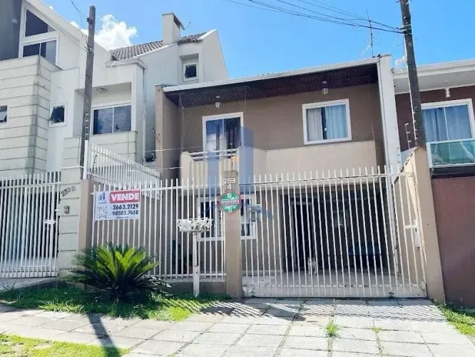 Sobrado para Venda em Curitiba, ATUBA, 3 dormitórios, 1 suíte, 2 banheiros, 2 vagas