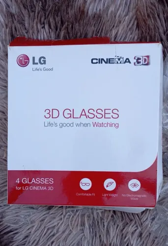 Óculos 3D LG Cinema - 4 unidades