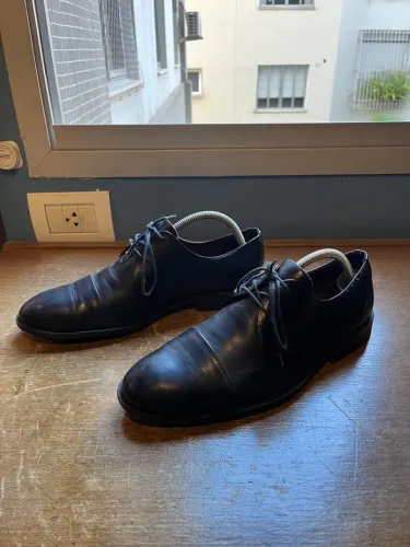 Sapato social Richards preto 40 couro 