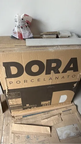 PORCELANATO ACETINADO CINZA - 15m2 - novo - caixa fechada 