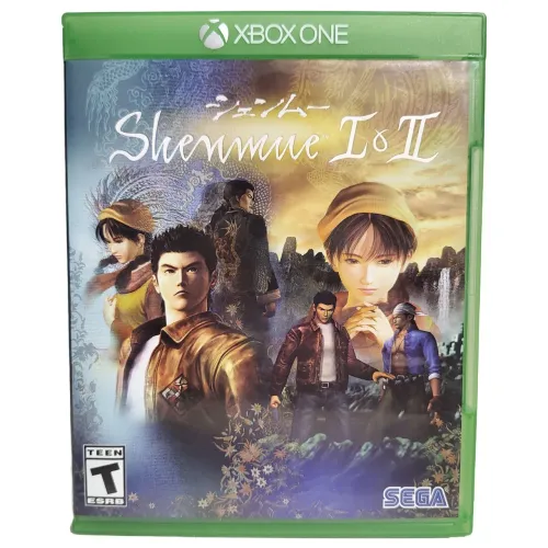 Shenmue 1 & 2 Xbox One Mídia Física C/ Pôster