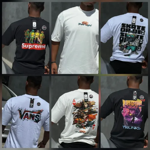 Camisa oversized longa streetwear New griffe 