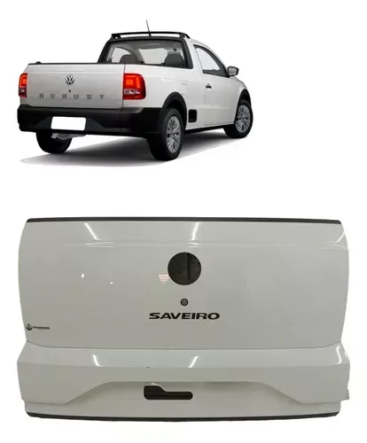 Tampa traseira da Saveiro G7, G8 2017 a 2022