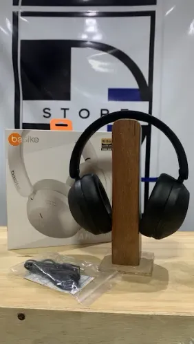 Fone headset sem fio bluetooth com modo cancelamento de ruídos