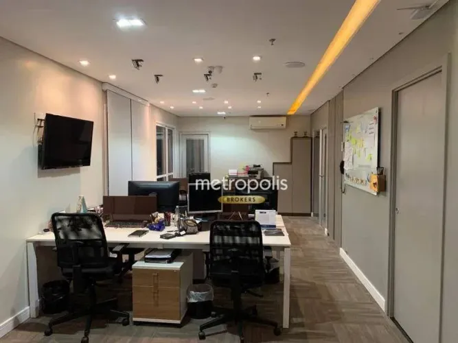 Sala à venda, 108 m² por R$ 1.380.000,00 - Jardim - Santo André/SP