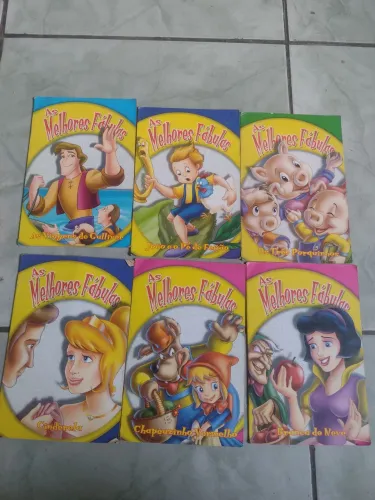 Coleção fábulas infantil 